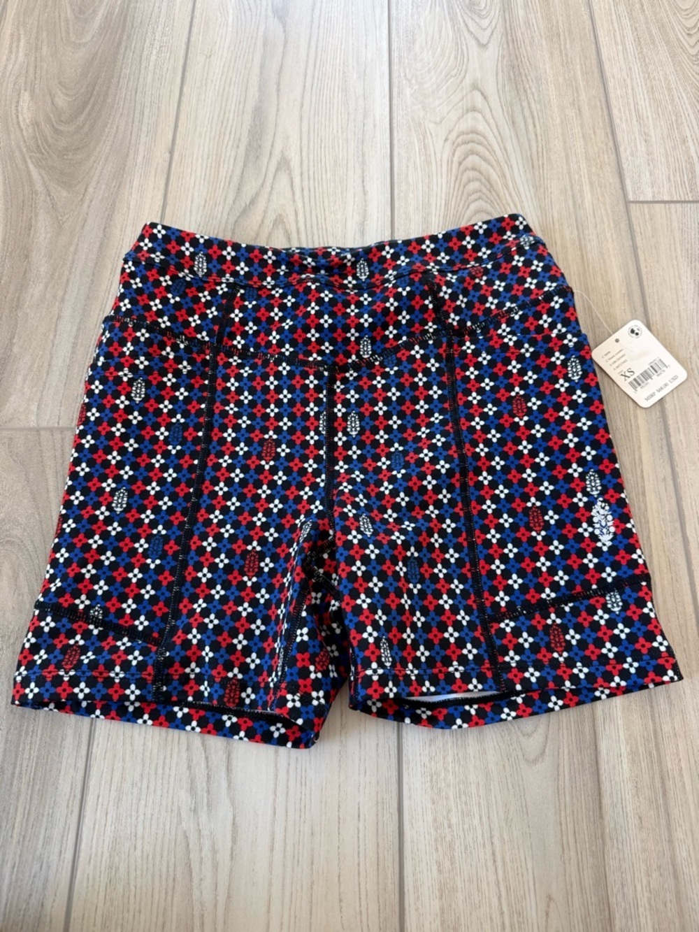 NWT FP Movement Odessa Printed Pocket Shorts - Black Combo - Picture 4 of 7